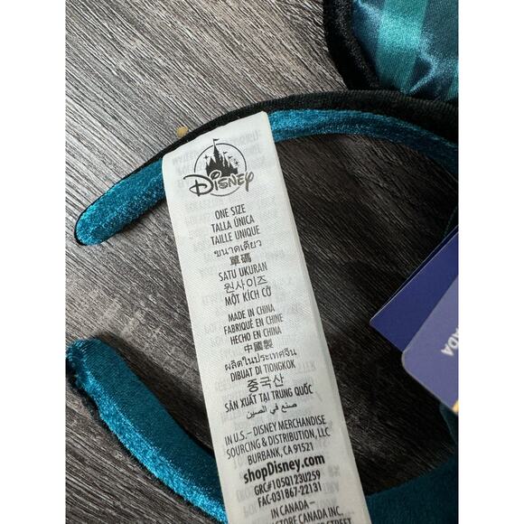 Disney World 50th Mickey Haunted Mansion Main Attraction Headband Ears NWT main image 6